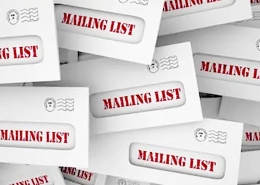 Mailing list direct mail cleaning services